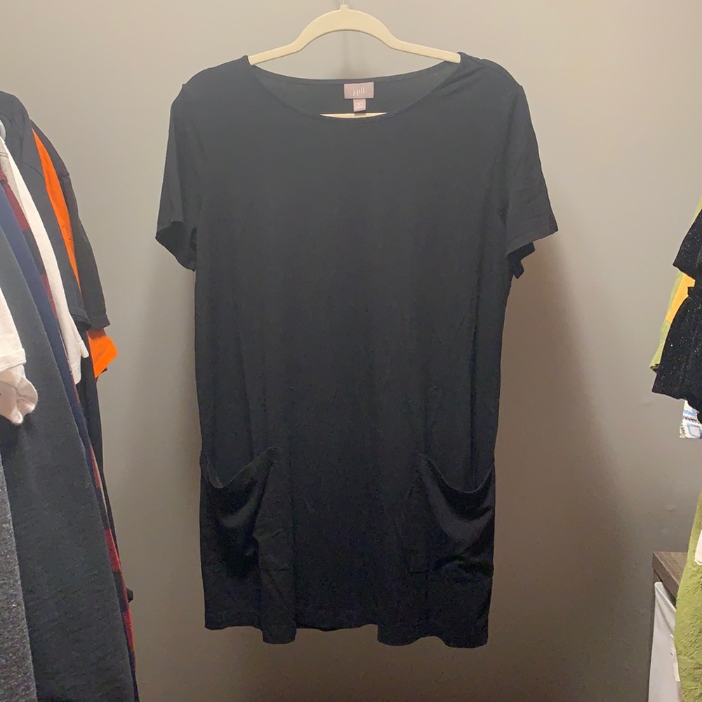 Black JJill Tshirt Tunic Medium
